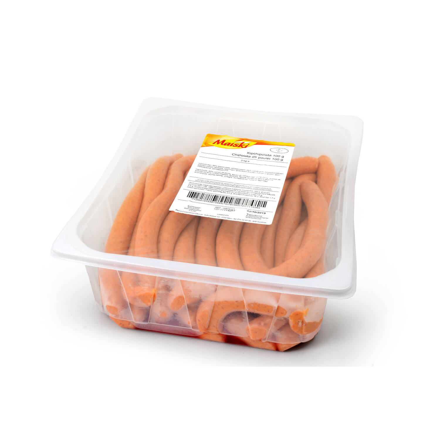 KIP CHIPOLATA 30x100gr  MAISKI